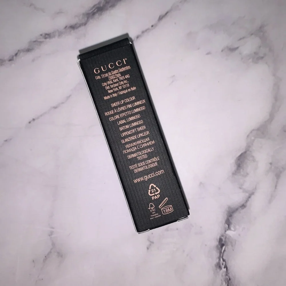 GUCCI Rouge A Levres Voile Lipstick 213 Love Is Better- NWT